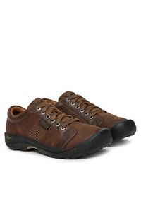 keen - Keen Półbuty Austin 1007722 Brązowy. Kolor: brązowy. Materiał: skóra #6