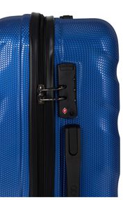 Ochnik - Komplet walizek na kółkach 19'/24'/28'. Kolor: niebieski. Materiał: materiał, poliester, guma, kauczuk #2