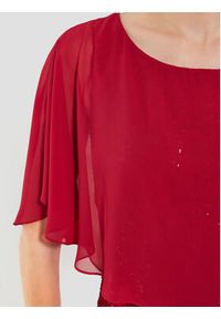 Swing Sukienka koktajlowa 77760410 Czerwony Regular Fit. Kolor: czerwony. Materiał: syntetyk. Styl: wizytowy #5