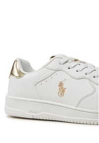 Polo Ralph Lauren Sneakersy Masters Court RL01248100 Biały. Kolor: biały. Materiał: skóra