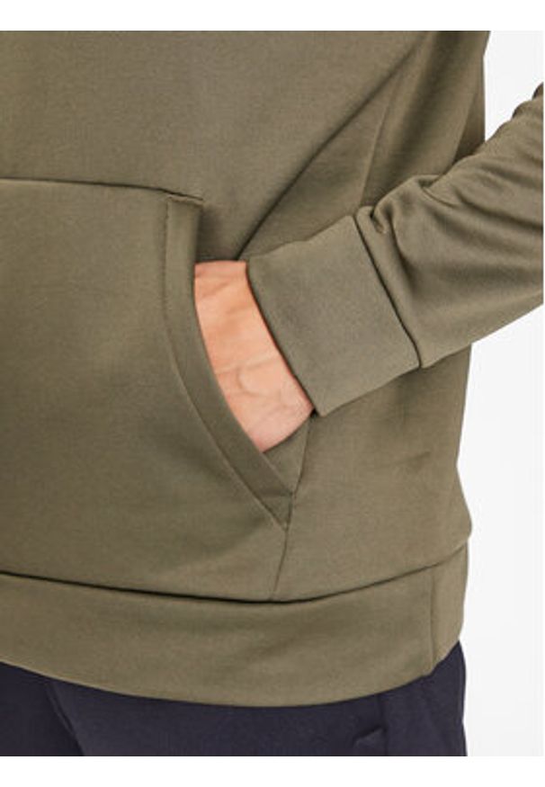 Under Armour Bluza Ua Armour Fleece Hoodie 1373353 Khaki Loose Fit. Kolor: brązowy. Materiał: syntetyk