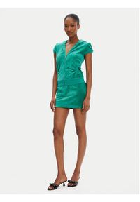 Juicy Couture Bluza Heritage JCGAS125021 Zielony Slim Fit. Kolor: zielony. Materiał: bawełna #3