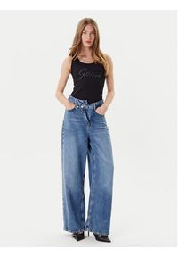 Guess Top W5YP00 KCXJ2 Czarny Regular Fit. Kolor: czarny. Materiał: syntetyk #5