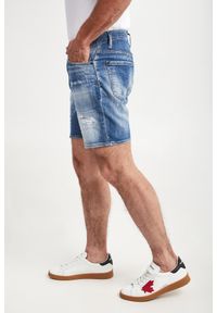 Spodenki męskie jeansowe Marine DSQUARED2. Materiał: jeans. Styl: marine #3