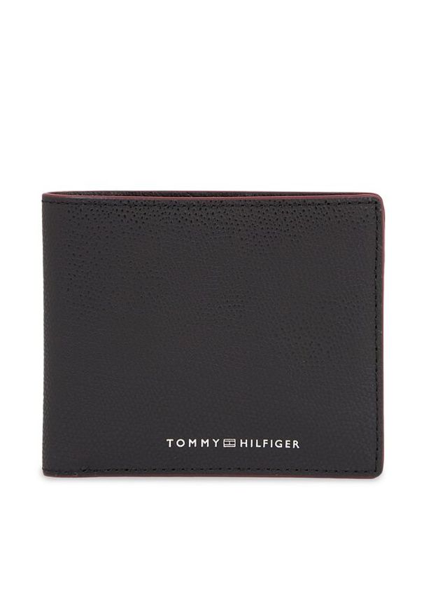 TOMMY HILFIGER - Portfel męski Tommy Hilfiger. Kolor: czarny