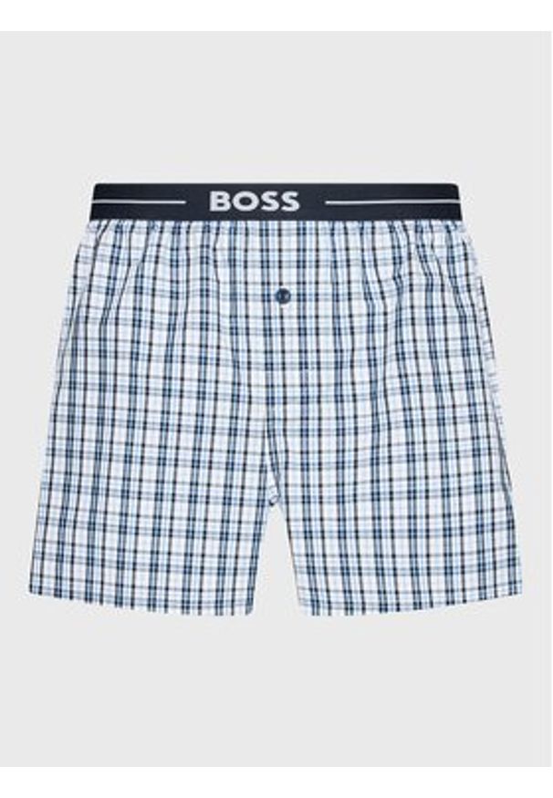 BOSS - Boss Komplet 2 par bokserek Nos 50480056 Kolorowy. Materiał: bawełna. Wzór: kolorowy