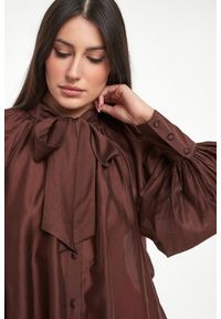 Twinset Milano - Koszula damska satynowa TWINSET ACTITUDE. Materiał: satyna #2