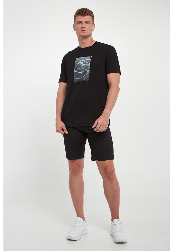 Armani Exchange - T-shirt męski z logo ARMANI EXCHANGE