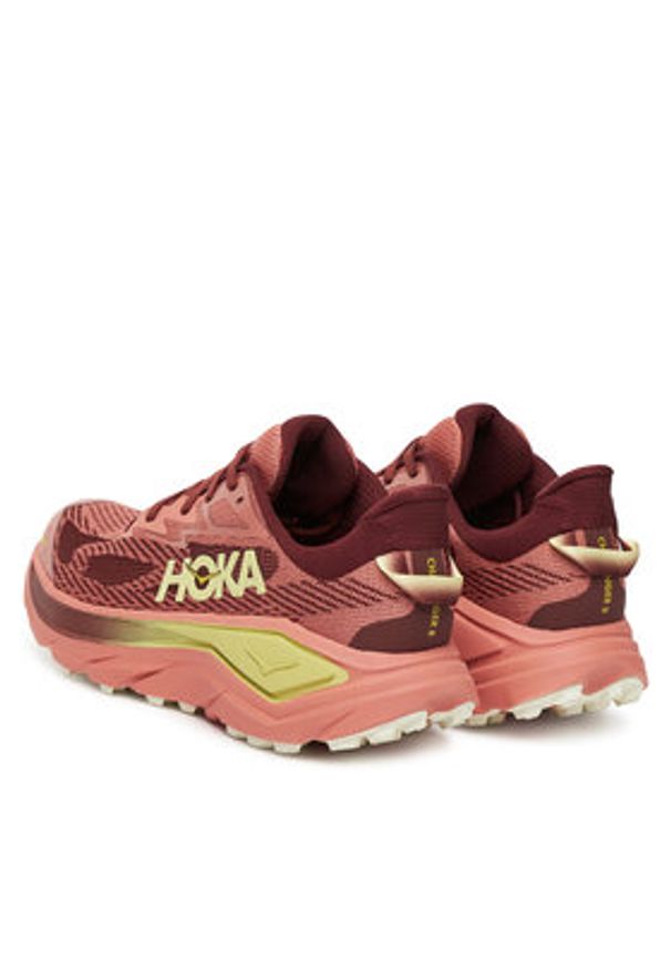 HOKA - Hoka Buty do biegania Challenger 8 1168717 Brązowy. Kolor: brązowy. Materiał: materiał