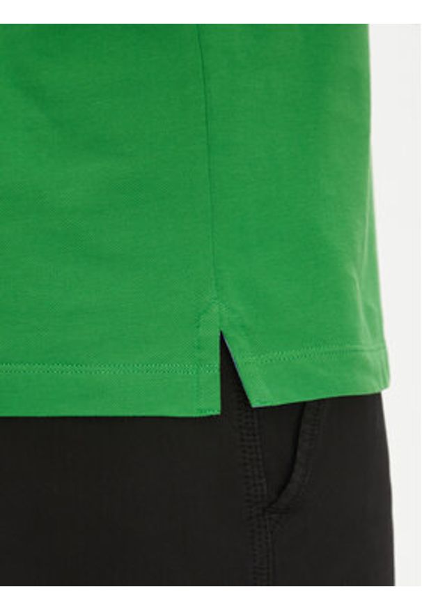 Aeronautica Militare Polo 251PO1308P82 Zielony Regular Fit. Typ kołnierza: polo. Kolor: zielony. Materiał: bawełna