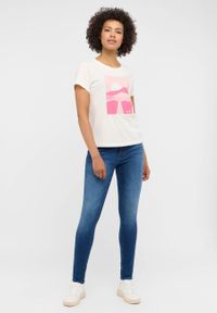 Damskie Spodnie Jeansowe Mustang Style Shelby Skinny Denim Blue 1015975 5000 742