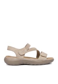 Rieker Sandały CEO-64870-62 Beżowy. Kolor: beżowy. Materiał: skóra #1