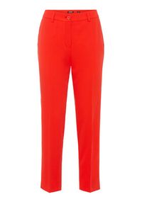Olsen Spodnie materiałowe 14002065 Czerwony Regular Fit. Kolor: czerwony. Materiał: materiał, syntetyk #3