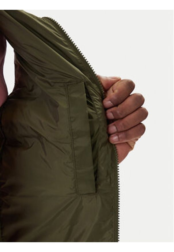 Tommy Jeans Kamizelka DM0DM20663 Zielony Regular Fit. Kolor: zielony. Materiał: syntetyk