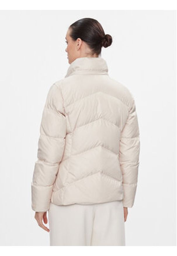 Calvin Klein Kurtka puchowa K20K207070 Beżowy Regular Fit. Kolor: beżowy. Materiał: syntetyk