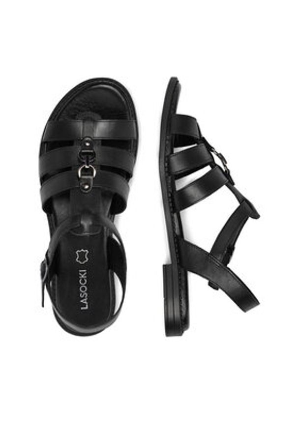 Lasocki Sandały CEO-EST-FIONA-32 Czarny. Kolor: czarny. Materiał: skóra
