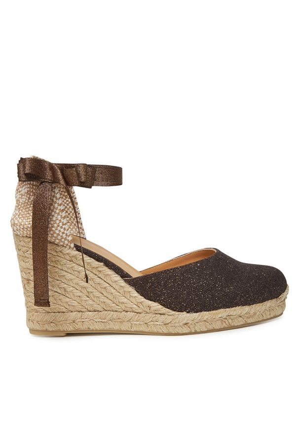 Espadryle Castañer. Kolor: brązowy
