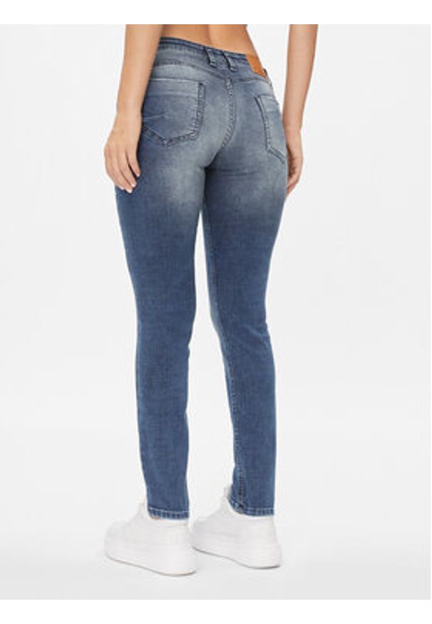 Please Jeansy P01DYR7DIX Niebieski Slim Fit. Kolor: niebieski
