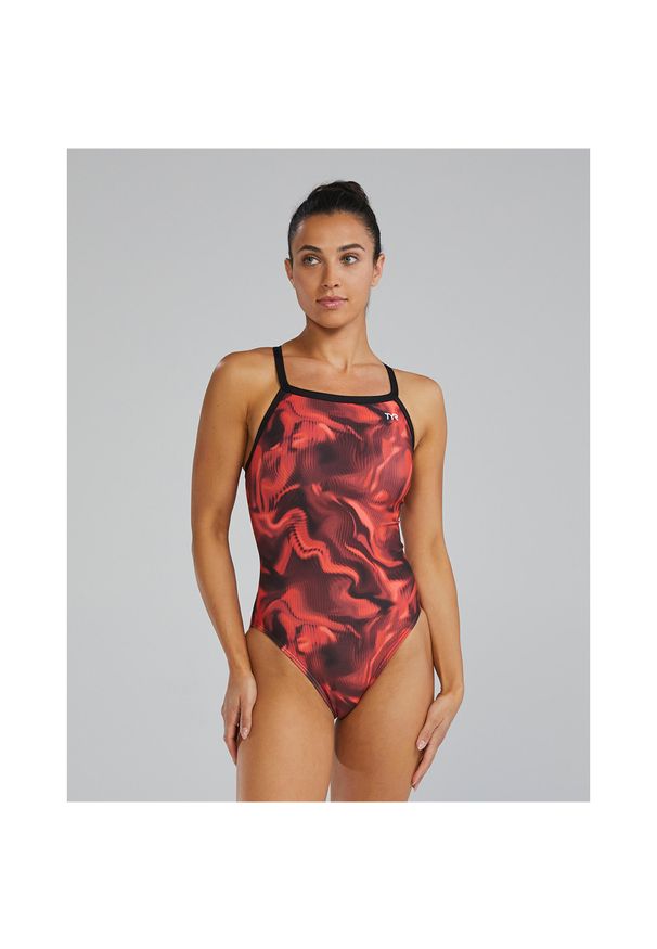 Strój pływacki TYR W DE DIAMONDFIT WA. Kolor: różowy