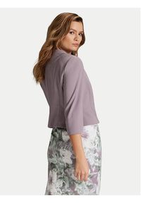 Swing Marynarka 4AF01800 Fioletowy Regular Fit. Kolor: fioletowy. Materiał: syntetyk #4