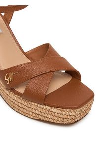 Steve Madden Espadryle 11005570 Brązowy. Kolor: brązowy. Materiał: skóra #5