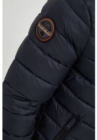 Napapijri kurtka męska kolor czarny przejściowa. Kolor: czarny. Materiał: materiał, puch, włókno #4