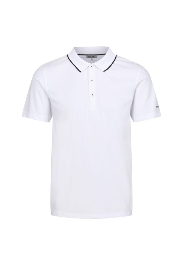 Regatta - Forley męska koszulka polo. Typ kołnierza: polo. Kolor: czerwony, biały. Sport: turystyka piesza