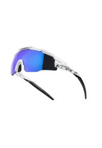 FORCE - Okulary rowerowe przeciwsłoneczne Force Everest 910912. Kolor: czarny, biały, wielokolorowy, niebieski