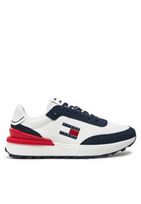 Tommy Jeans Sneakersy Tjm Technical Runner EM0EM01265 Granatowy. Kolor: niebieski. Materiał: materiał #1