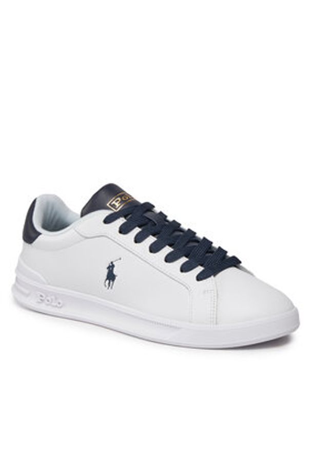 Polo Ralph Lauren Sneakersy Hrt Ct Ii 804936610001 Biały. Kolor: biały. Materiał: skóra