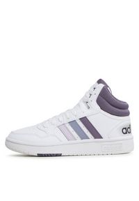 Adidas - adidas Sneakersy Hoops 3.0 Mid IF5306 Biały. Kolor: biały. Materiał: syntetyk #3
