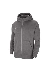 Nike - Bluza Dziecięca Park 20 Fleece Full Zip Hoodie. Kolor: szary