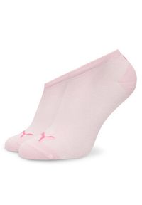 Puma Zestaw 3 par niskich skarpet unisex 938624 Różowy. Kolor: różowy. Materiał: bawełna, materiał #6