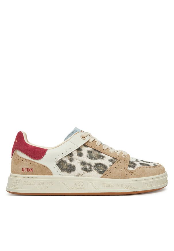 Sneakersy Premiata. Kolor: brązowy