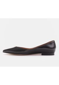 Marco Shoes Baleriny damskie z niskimi bokami czarne. Kolor: czarny #3