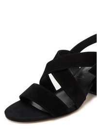 Sergio Bardi Sandały WYL4146-1Z-SB Czarny. Kolor: czarny. Materiał: skóra, zamsz #6