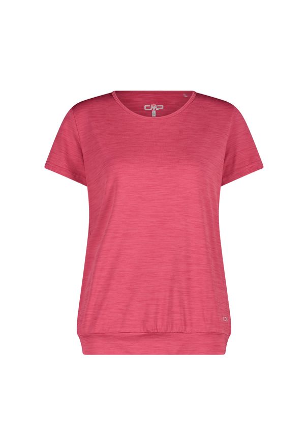 Koszulka damska turystyczna CMP 34N2546. Kolor: różowy. Sport: turystyka piesza
