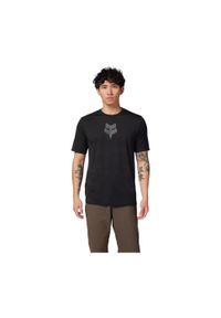 FOX - Koszulka rowerowa męska Fox Ranger Tru Dri SS Jersey. Kolor: czarny. Materiał: jersey