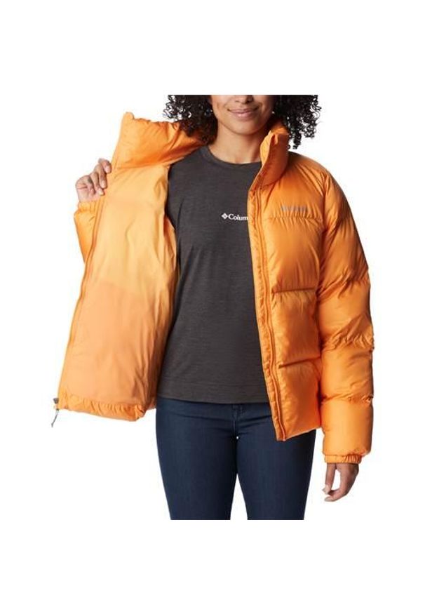 columbia - Kurtka uniwersalna damska Columbia Puffect Jacket. Kolor: pomarańczowy. Materiał: syntetyk