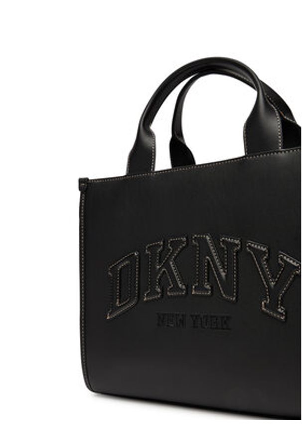 DKNY Torebka R52AQR57 Czarny. Kolor: czarny. Materiał: skórzane
