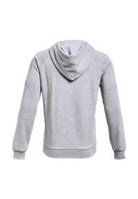 Under Armour - Bluza Rozpinana Męska Polar Rival. Kolor: szary. Materiał: polar