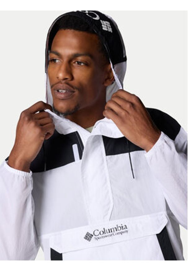 columbia - Columbia Kurtka anorak Challenger™ Windbreaker Anorak 2117001 Biały Active Fit. Kolor: biały. Materiał: syntetyk