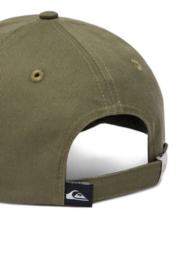Quiksilver Czapka z daszkiem WB-QS-M3-001-SS26 Khaki. Kolor: brązowy. Materiał: bawełna