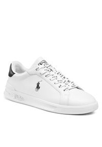 Polo Ralph Lauren Sneakersy Hrt Ct II 809829824005 Biały. Kolor: biały. Materiał: skóra #9