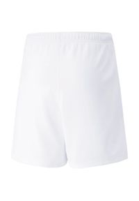 Spodenki piłkarskie dziecięce Puma teamRISE Short Jr. Kolor: czarny, wielokolorowy, biały. Materiał: poliester #2