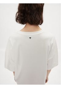 Weekend Max Mara T-Shirt Bolero 2415941031 Biały Oversize. Kolor: biały. Materiał: bawełna