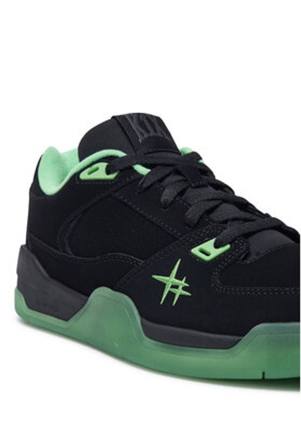 K1X Sneakersy Glide GK 10840061 Czarny. Kolor: czarny. Materiał: zamsz, skóra