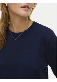 Vero Moda Sweter Silje 10320460 Granatowy Oversize. Kolor: niebieski. Materiał: wiskoza #4