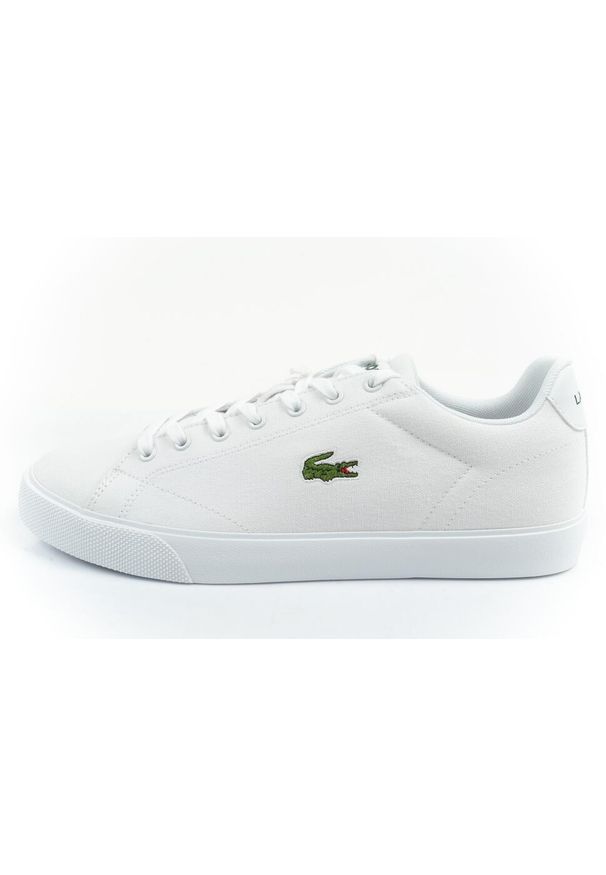 Buty trampki sportowe męskie Lacoste Lerond Set 125 1. Kolor: biały. Materiał: materiał