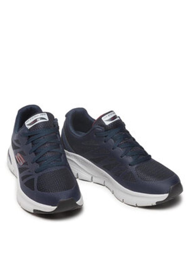 skechers - Skechers Sneakersy Charge Back 232042/NVRD Granatowy. Kolor: niebieski. Materiał: materiał